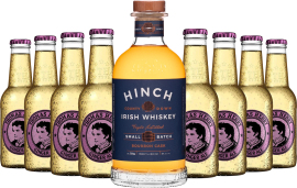 Hinch Set Small Batch + 8x Thomas Henry Ginger Ale