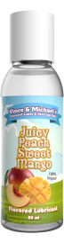 Vince & Michaels Flavored Lubricant Juicy Peach Sweet Mango 50ml