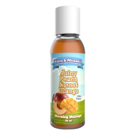 Vince & Michaels Flavored Massage Oil Juicy Peach Sweet Mango 50ml - cena, porovnanie