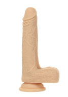 Naked Addiction 7.5" Rotating & Thrusting Vibrating Dong with Remote - cena, porovnanie
