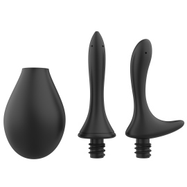 Nexus Douche Set Anal Douche 260 ml with Two Sillicone Nozzles
