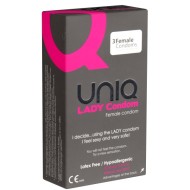Uni-Q Lady Condom 3ks - cena, porovnanie