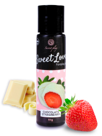 Secret Play Sweet Love Foreplay Gel Strawberries and White Chocolate 60ml