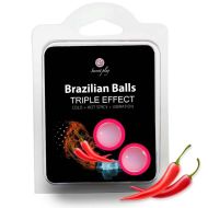 Secret Play Brazilian Balls Triple Effect 2 pack - cena, porovnanie