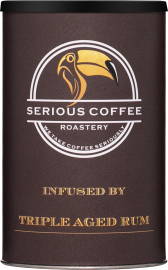 Serious Coffee Roastery Coffee Infused by Triple Aged Rum 250g
