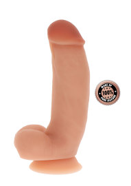 Toy Joy Get Real Silicone Dildo with Balls 7 Inch