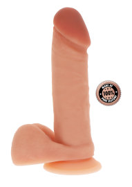 Toy Joy Get Real Silicone Dildo with Balls 8 Inch