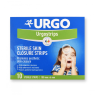 Urgo Healthcare Urgostrips Sterilné hypoalergénne náplasťové stehy 10ks - cena, porovnanie