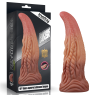 Lovetoy Dual Layered Platinum Silicone Nature Tongue 10" - cena, porovnanie