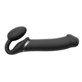 Strap-On-Me 3 Motors Vibrating Silicone Bendable Strap-On