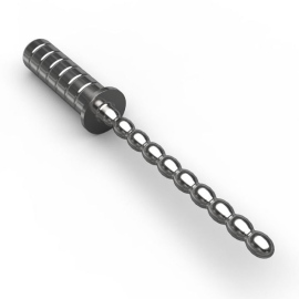 Mister B Hardware Premium Steel Beaded Stick