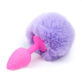 Afterdark Butt Plug with Pompon S