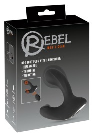 Rebel Kidz RC Butt Plug with 3 Functions