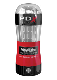 Pipedream PDX Elite ViewTube See-Thru Stroker