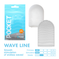 Tenga Pocket Stroker Wave Line - cena, porovnanie