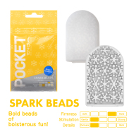 Tenga Pocket Stroker Spark Beads - cena, porovnanie