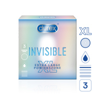 Durex Invisible XL 3ks - cena, porovnanie