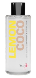 Just Play Lemon Coco Erotic Massage Oil 100ml