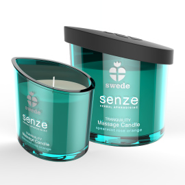 Swede Senze Massage Candle Tranquility Spearmint Rose Orange 50ml