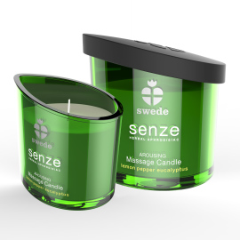 Swede Senze Massage Candle Arousing Lemon Pepper Eucalyptus 50ml