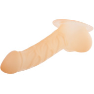 Toylie Latex Penis Sleeve Franz with Base Plate 14cm - cena, porovnanie