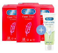 Durex Feel Thin Classic 2+1 - cena, porovnanie