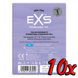 EXS Oral Dam Natural 10ks