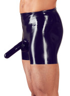 LateX Pants with a Penis Sleeve and Anal Condom - cena, porovnanie