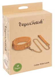 Vegan Fetish Collar with Leash