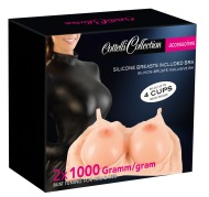 Cottelli Silicone Breasts included Bra 2x1000g - cena, porovnanie
