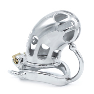 Kiotos Steel Belted Chastity Device with Ball Divider - cena, porovnanie