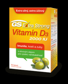 Green-Swan GS Extra Strong Vitamin D3 2000IU 90tbl