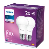 Philips LED žiarovka E27 12W 4000K 2ks - cena, porovnanie