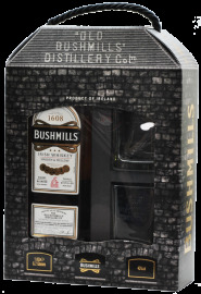 Bushmills 10y + 2 poháre 1l