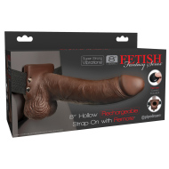 Fetish Fantasy 8" Hollow Rechargeable Strap-On - cena, porovnanie