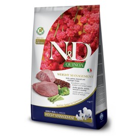 N&D Quinoa DOG Weight Management Lamb & Broccoli 7kg