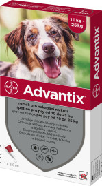 Bayer Advantix Spot-on pre psy 10-25kg 2.5ml