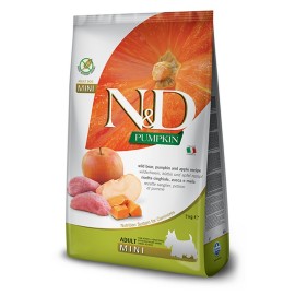 N&D Pumpkin DOG Adult Mini Boar & Apple 7kg