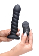 Strap U Supple Swirl 21x Remote Control Silicone Dildo - cena, porovnanie