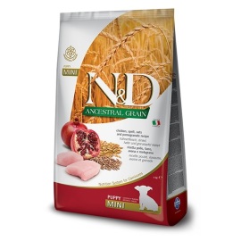 N&D LG DOG Puppy Mini Chicken & Pomegranate 7kg