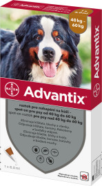 Bayer Advantix Spot On pre psy 40-60kg 6ml