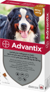 Bayer Advantix Spot On pre psy 40-60kg 6ml - cena, porovnanie