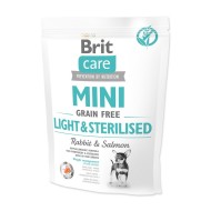 Brit Care Dog Mini Grain Free Light & Sterilised 400g - cena, porovnanie