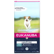 Eukanuba Adult Small & Medium Grain Free Ocean Fish 12kg - cena, porovnanie