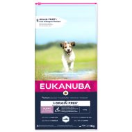 Eukanuba Puppy & Junior Small & Medium Grain Free 12kg - cena, porovnanie