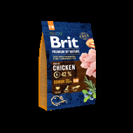 Brit Premium by Nature Senior S+M 3kg - cena, porovnanie