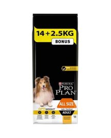 Purina Pro Plan All Size Adult OPTIWEIGHT kura 14+2.5kg