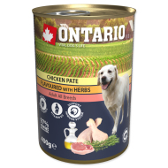 Ontario Chicken Pate Flavoured with Herbs 400g - cena, porovnanie