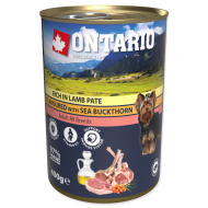 Ontario Rich In Lamb Pate Flavoured with Sea Buckthorn 400g - cena, porovnanie