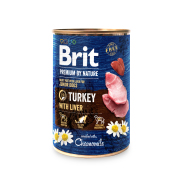 Brit Premium Dog by Nature Turkey & Liver 400g - cena, porovnanie